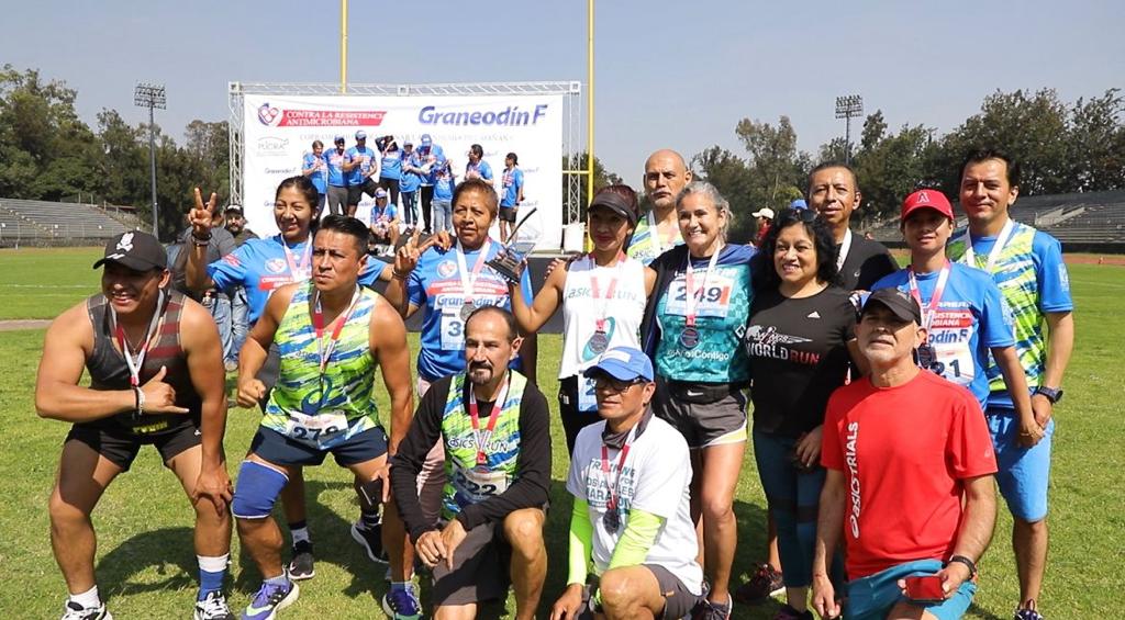 Realizan primera carrera atlética para alertar sobre abuso de antibióticos